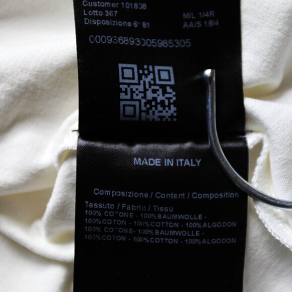 BNWT AW18 CALVIN KLEIN 205W39NYC PRINTED INSERTS TSHIRT L - Picture 12 of 12